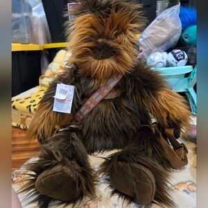 Star Wars Chewbacca Plush Backpack Brand New With Tags